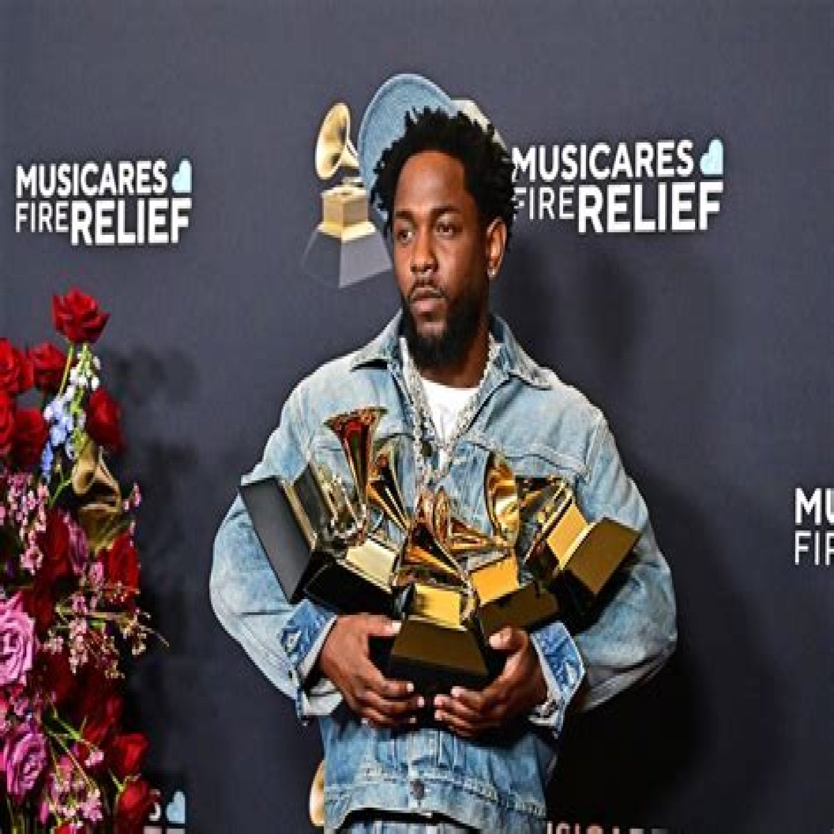 Hip-hop artist Kendrick who has 13 Grammys and a Pulitzer Prize